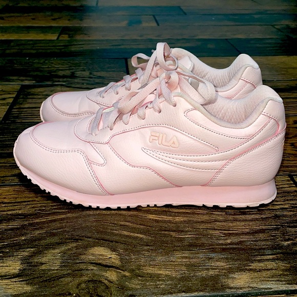 Fila Machu Pink Classic Sneakers Size 10 shoes retro - Picture 4 of 10